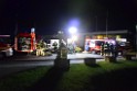 Grossbrand Halle Troisdorf Kriegsdorf Junkersring P643